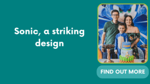 Sonic, a striking design